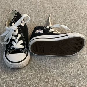 Black Infant Converse